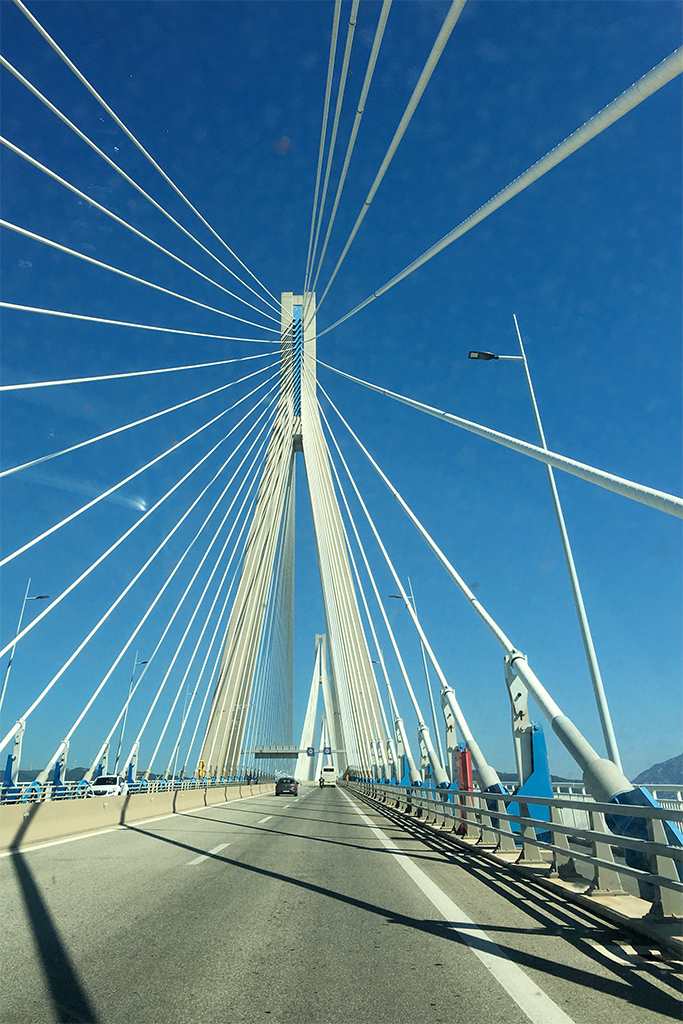 Rio-Brücke bei Patras.