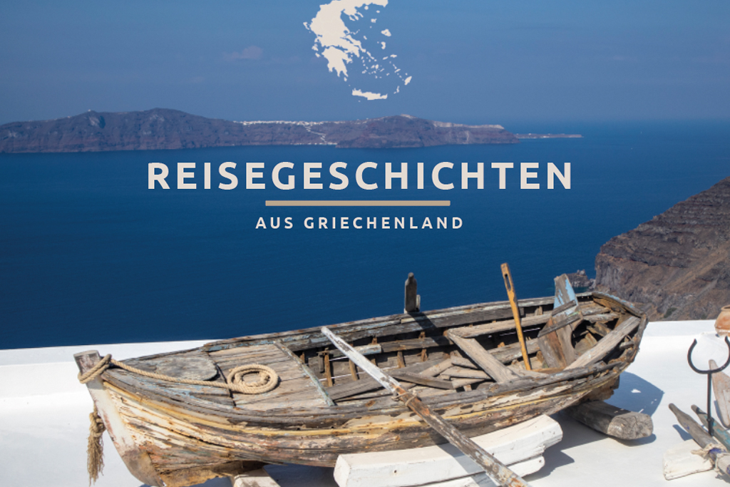 Coverseite Buch Reisegeschichten aus Griechenland