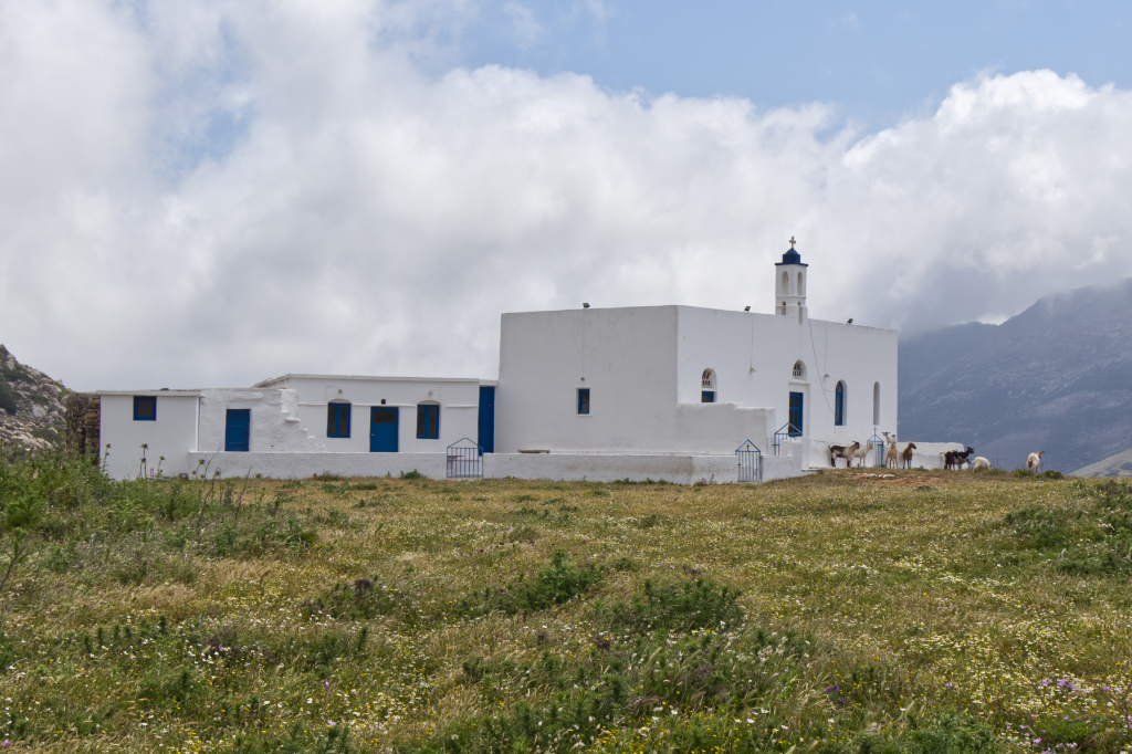 Eine der 750 Kirchen auf Tinos.