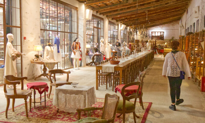 Textilmuseum in Ermoupoli.