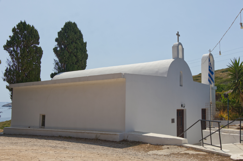 Die Kirche Agia Matrona-Kioura.