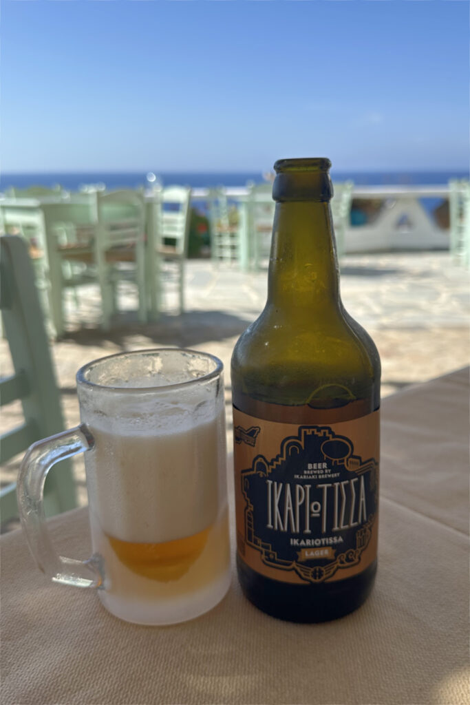 Ikariotissa-Lager von der Insel Ikaria.