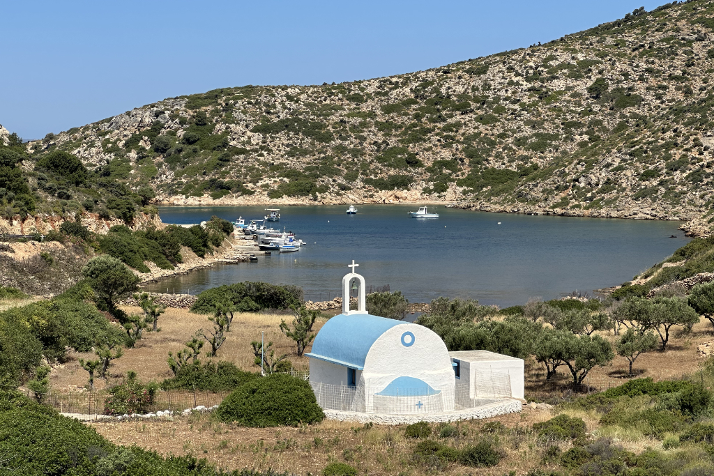 Bucht bei Agios Theonas.