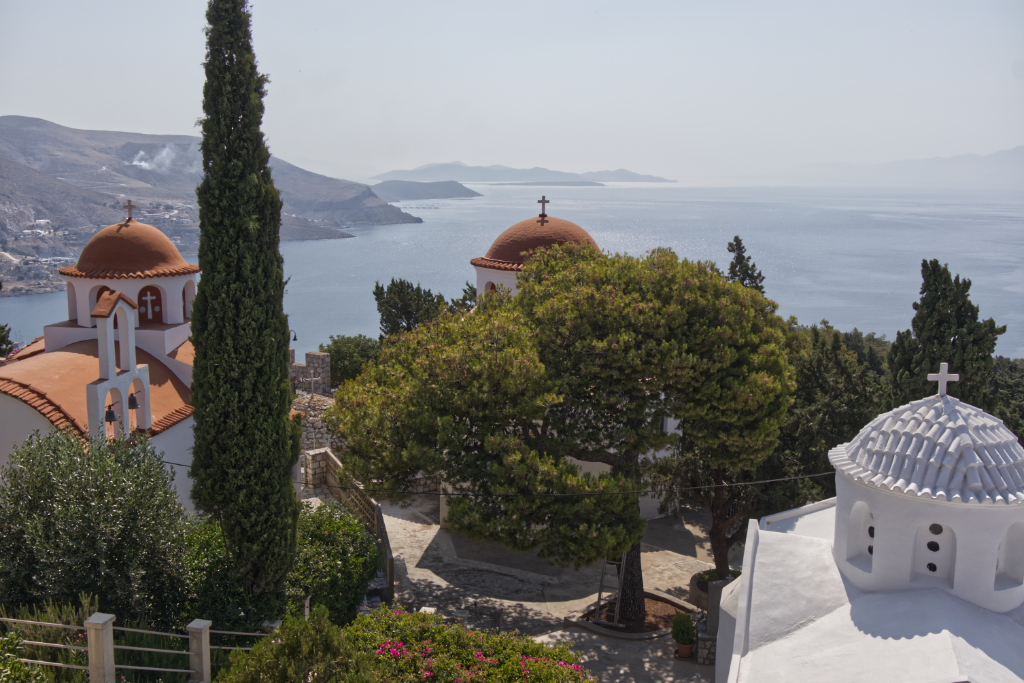 Kloster Agios Savvas von Kalymnos.