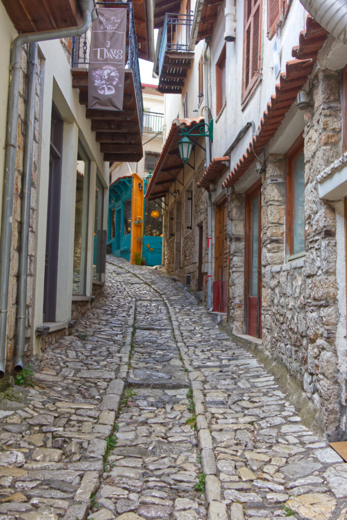 Alte Gasse in Dimitsana.
