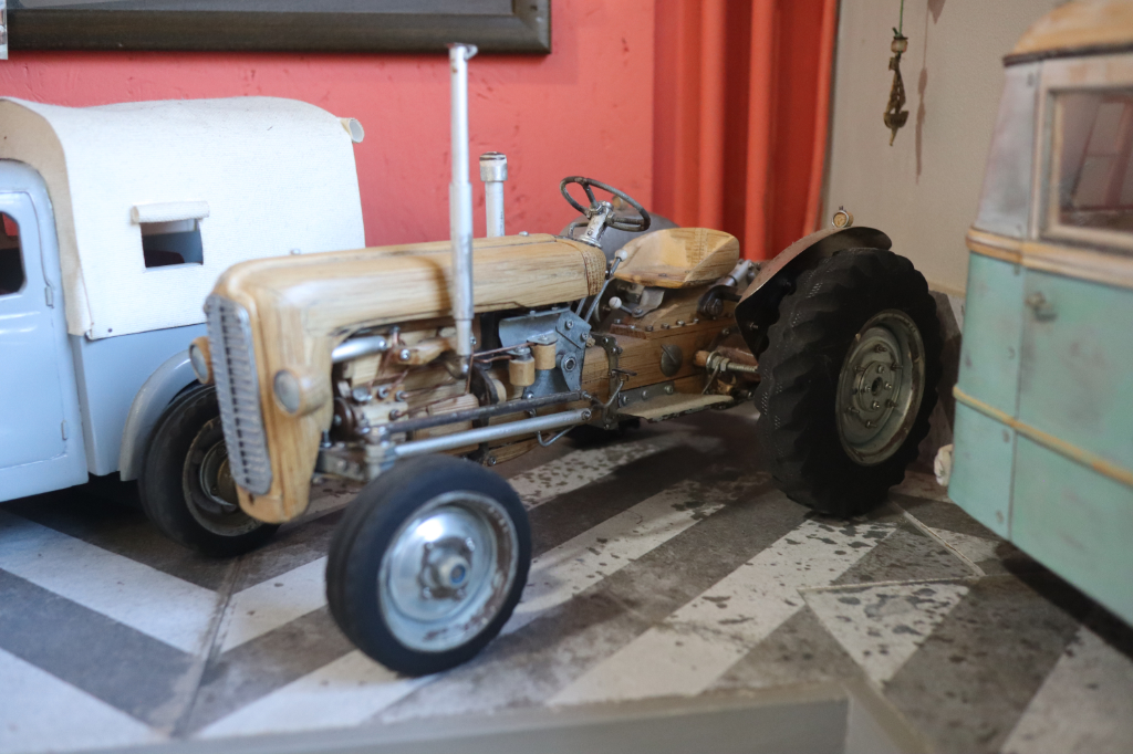 Die Modelle sind liebevoll und Detailreich gebaut.